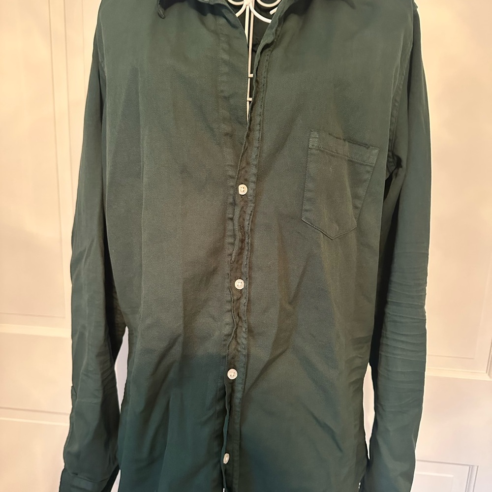 Frank & Eileen — Eileen shirt in vintage green size L — washed 1x never worn - Picture 6 of 6